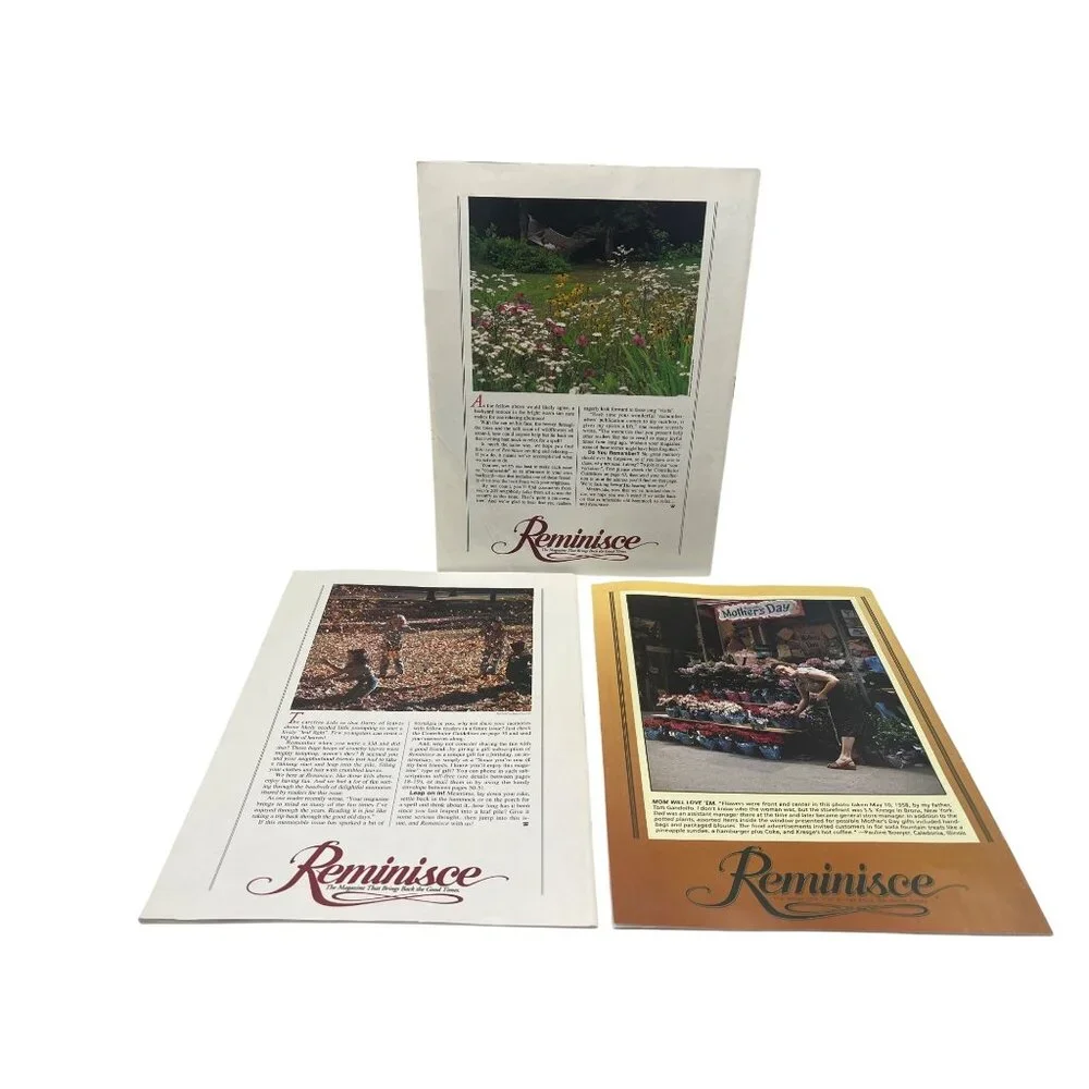 Vintage 3 Reminisce Magazines 1990s Nostalgia Americana 1992 2006 Reiman Media - Picture 2 of 10